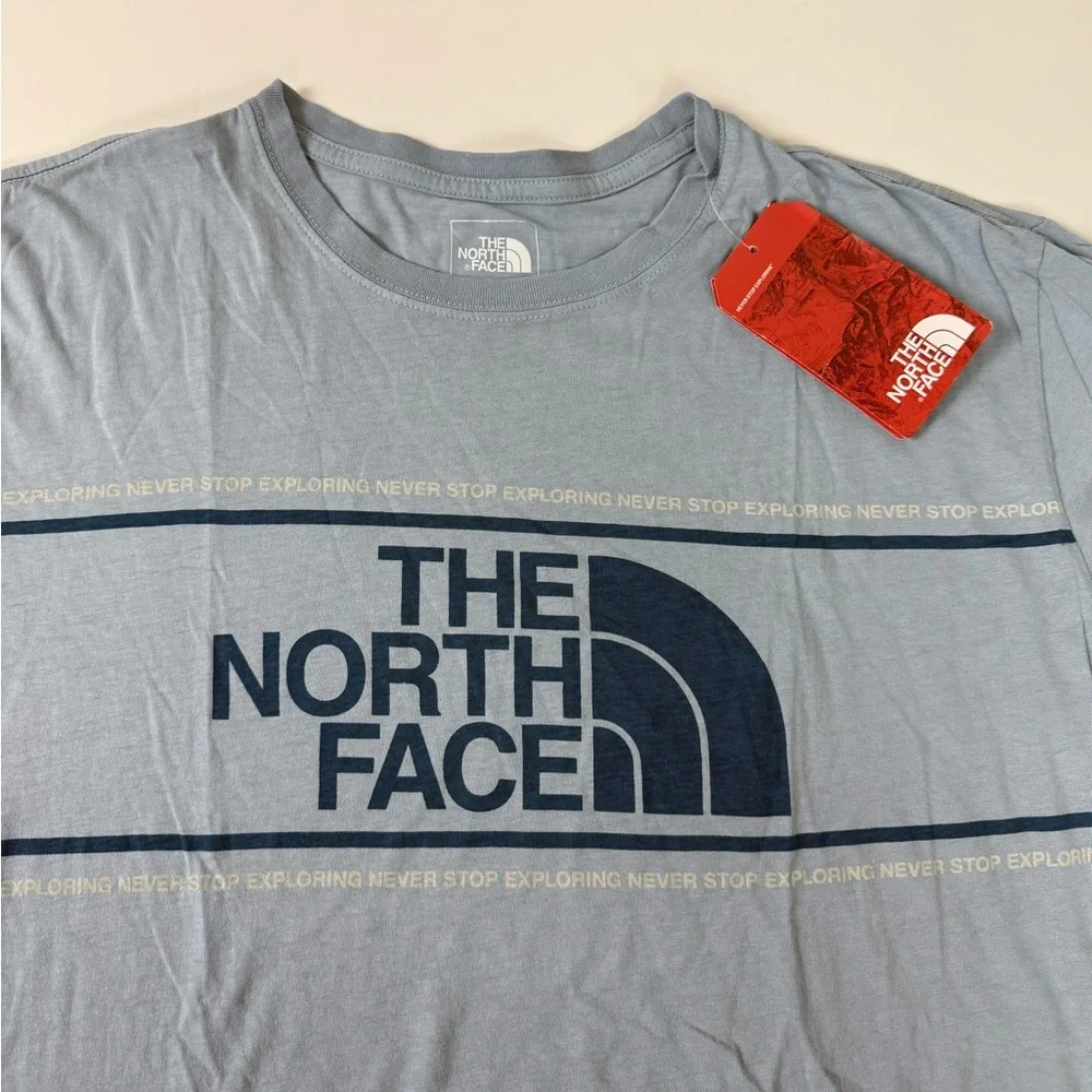 The North Face Standard Fit T-Shirt Bundle of 2 New NWT Graphic Tees 100% Cotton - Picture 3 of 7